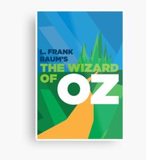 The Wizard of Oz Cover Metal Print