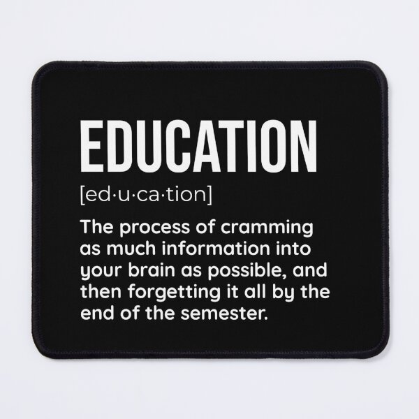 Item preview, Education: The Art of Forgetting Everything You Learned in School designed and sold by SimpliText.