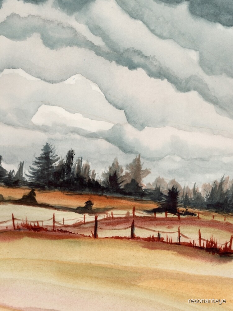 western oregon landscape by resonanteye