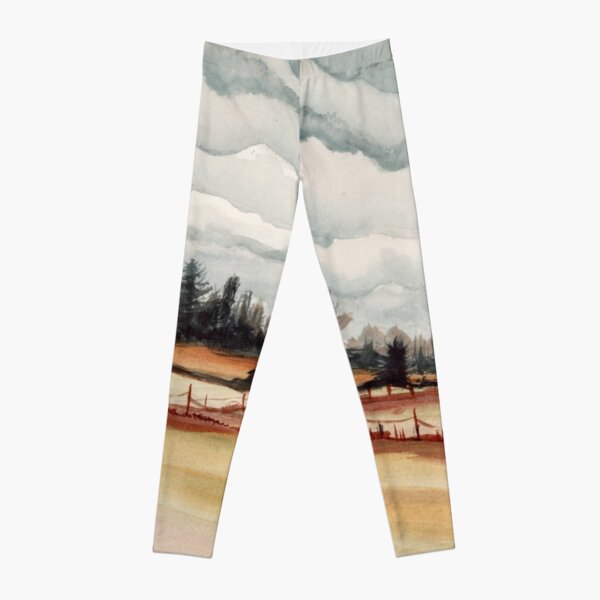 western oregon landscape Leggings