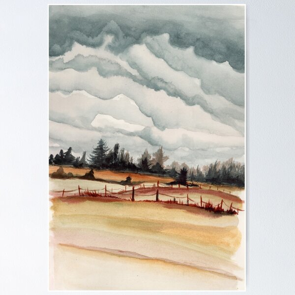 western oregon landscape Poster