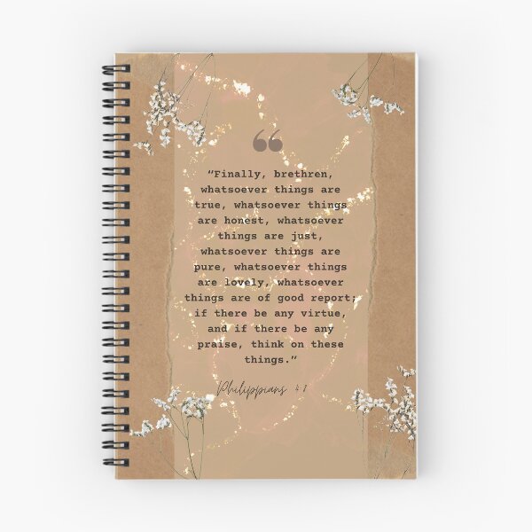 Item preview, Philippians 4:8 - Christian Vintage Torn Papers Ephemera Themed Design [J4] designed and sold by Nancyanna.