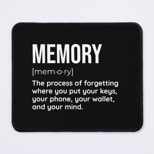 Item preview, Memory: The Process of Forgetting Everything Important designed and sold by SimpliText.