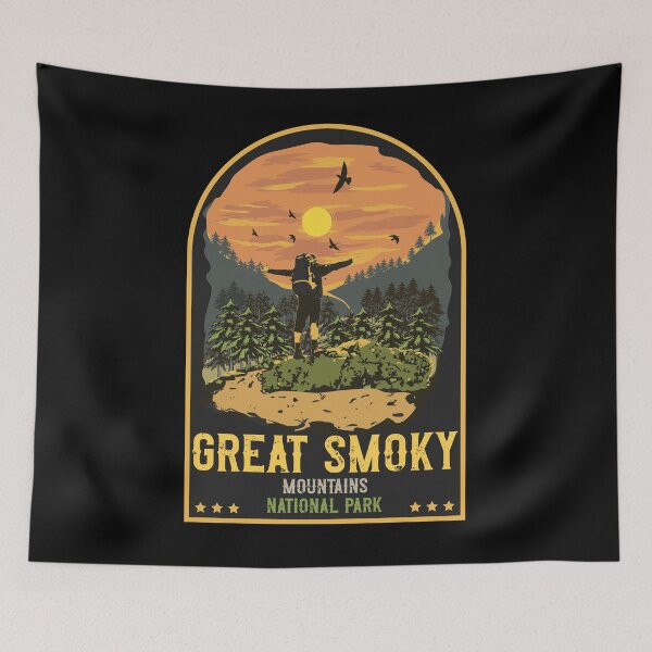 Item preview, Hiking Great Smoky Mountains National Park  designed and sold by HomeCoquette.