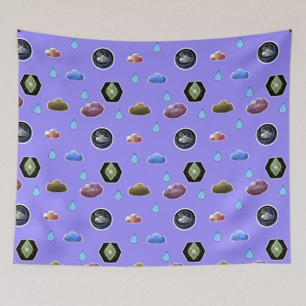 Item preview, Gemstone Clouds Pattern designed and sold by Brain Dead Philosophy .