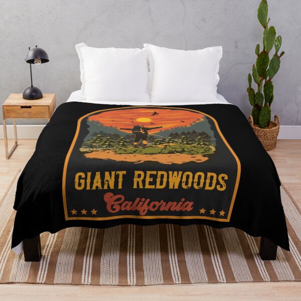 Item preview, Hiking Giant Redwoods California designed and sold by HomeCoquette.