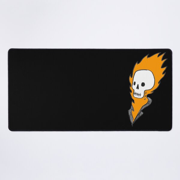Item preview, flaming skull guy (joern) designed and sold by RobotPizzaGuy.