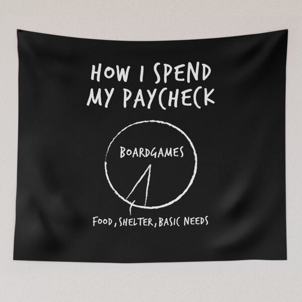 Item preview, How I Spend My Paycheck - Board Games designed and sold by cchiaw.