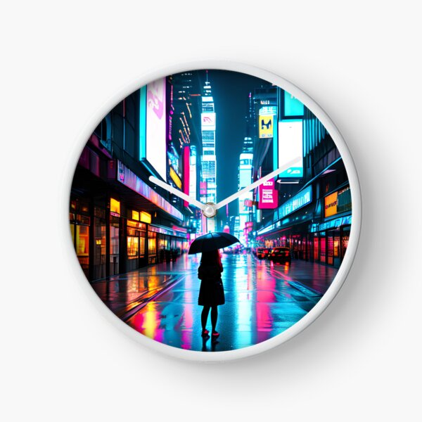 Item preview, A Woman's Journey Through the Rain and Neon Lights designed and sold by D3monic.