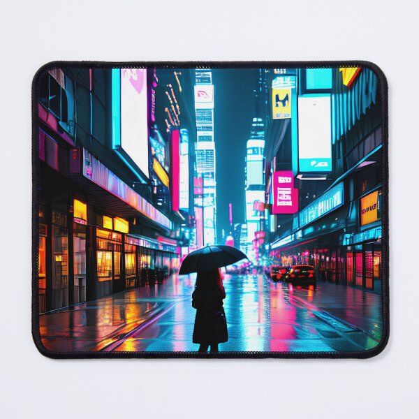 Item preview, A Woman's Journey Through the Rain and Neon Lights designed and sold by D3monic.