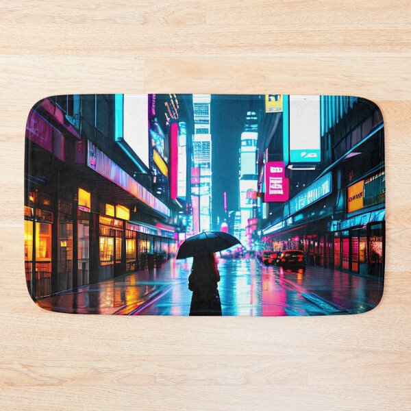 Item preview, A Woman's Journey Through the Rain and Neon Lights designed and sold by D3monic.