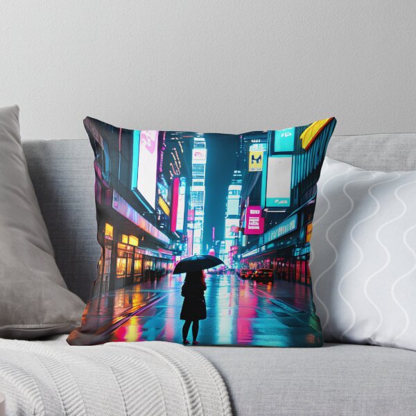 Item preview, A Woman's Journey Through the Rain and Neon Lights designed and sold by D3monic.