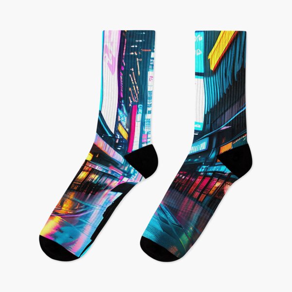 Item preview, A Woman's Journey Through the Rain and Neon Lights designed and sold by D3monic.
