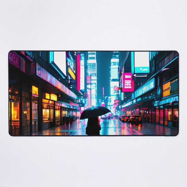 Item preview, A Woman's Journey Through the Rain and Neon Lights designed and sold by D3monic.