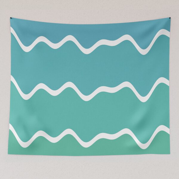 Item preview, Abstract Ocean Waves Coastal Vibes Beach House Décor and Art Prints 3 of 8 designed and sold by Beachy.