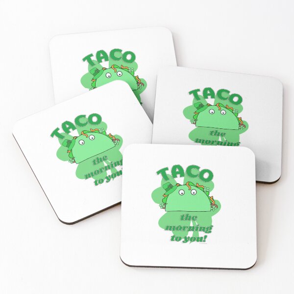 Item preview, Taco the Morning Fun Saint Patrick Design designed and sold by mytshirtfort.
