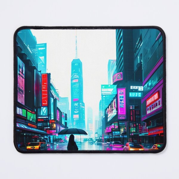 Item preview, Alone in the Rain: A Neon Lit Journey designed and sold by D3monic.