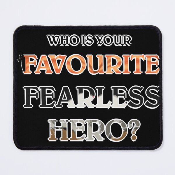 Item preview, Who is your favourite fearless hero? designed and sold by Secret170193.