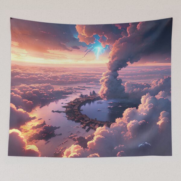 Item preview, An Aerial Journey Through the Circle of Clouds designed and sold by D3monic.