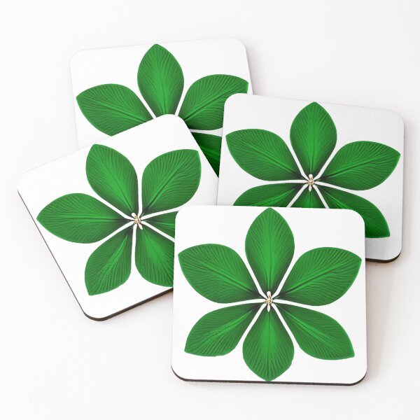 Item preview, Discover the Magic of the Rare Six-Leaf Clover: Symbolism and Beauty designed and sold by TrippyTextiles.