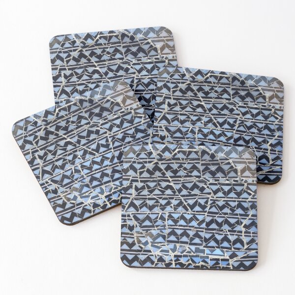 Item preview, Blue mosaic tile  designed and sold by tortoise18.