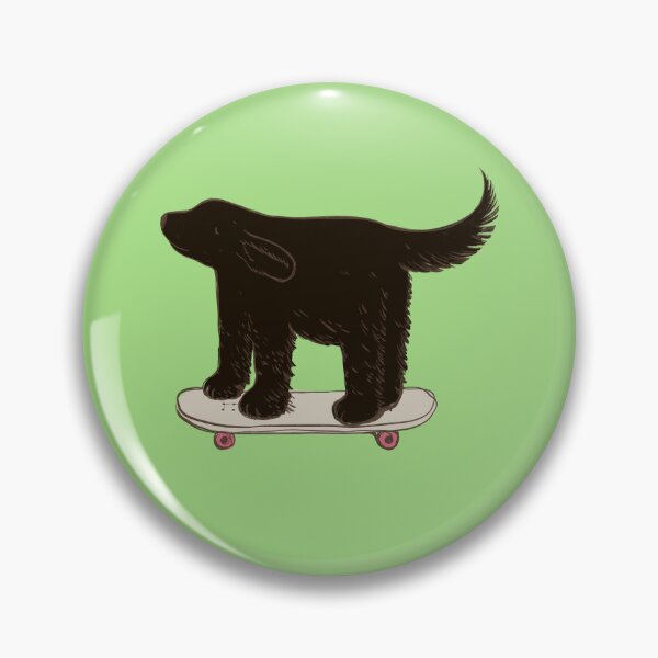 Item preview, Labrador brown skater on yasmine green designed and sold by Itsdomd.