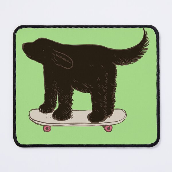 Item preview, Labrador brown skater on yasmine green designed and sold by Itsdomd.