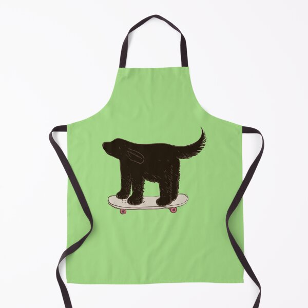Item preview, Labrador brown skater on yasmine green designed and sold by Itsdomd.