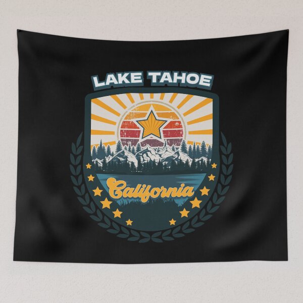 Item preview, Hiking Lake Tahoe California  designed and sold by HomeCoquette.