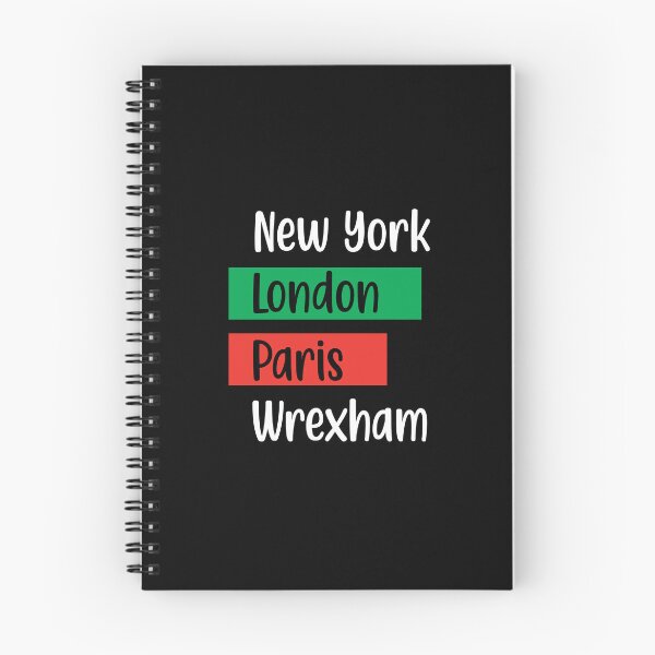 Item preview, New York London Paris Wrexham - Wales Football Gift designed and sold by DiogoCalheiros.
