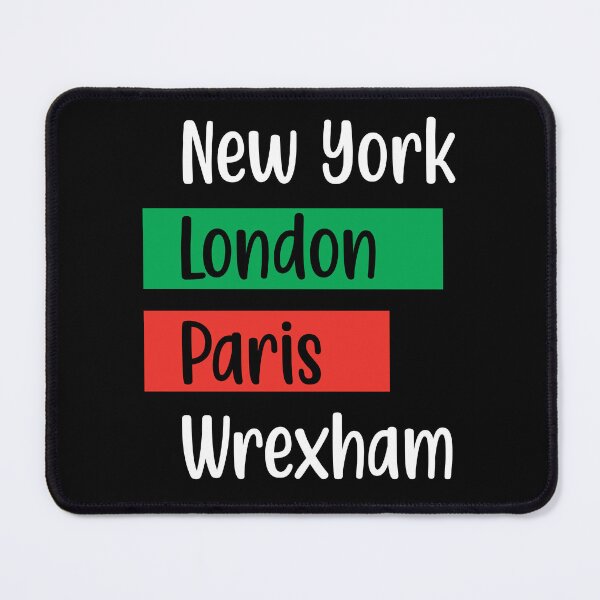 Item preview, New York London Paris Wrexham - Wales Football Gift designed and sold by DiogoCalheiros.