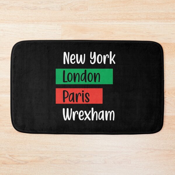 Item preview, New York London Paris Wrexham - Wales Football Gift designed and sold by DiogoCalheiros.