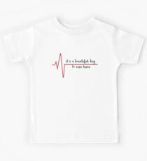 schöner Tag um Leben zu retten Kinder T-Shirt