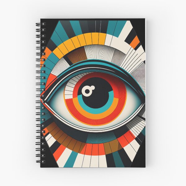 Item preview, Geometrical Eye Bauhaus Inspired designed and sold by TheJadeCat.