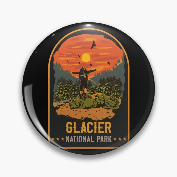Item preview, Hiking Glacier National Park  designed and sold by HomeCoquette.
