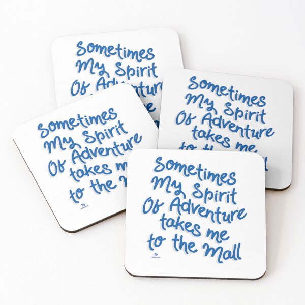Item preview, Spirit of Adventure Funny Mall Slogan designed and sold by mytshirtfort.
