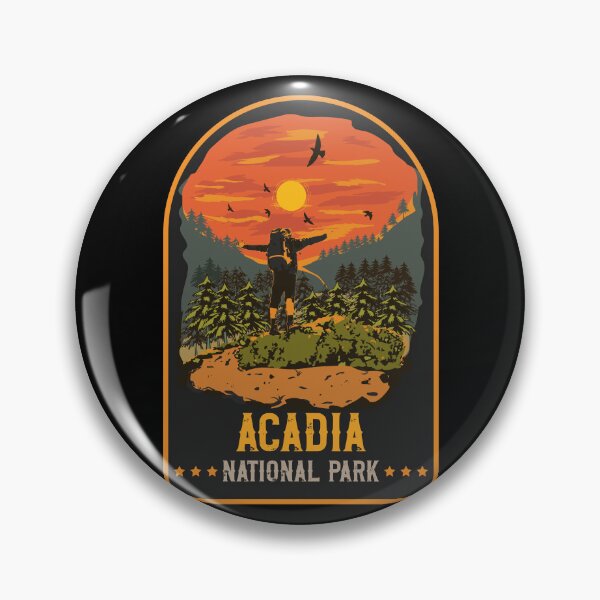 Item preview, Hiking Acadia National Park designed and sold by HomeCoquette.