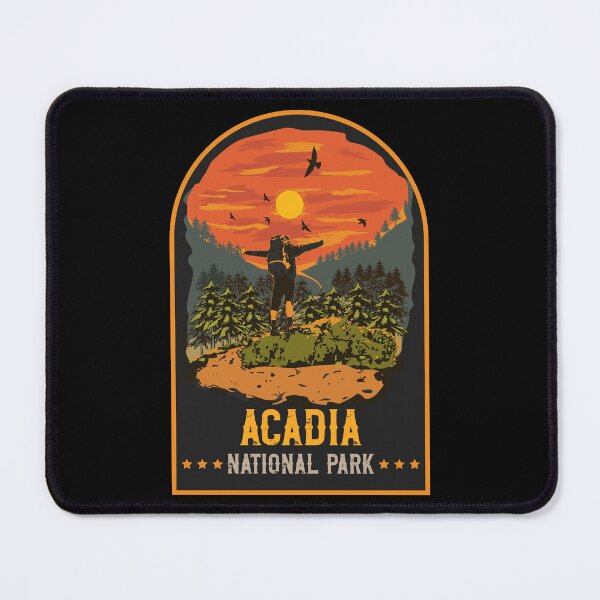 Item preview, Hiking Acadia National Park designed and sold by HomeCoquette.