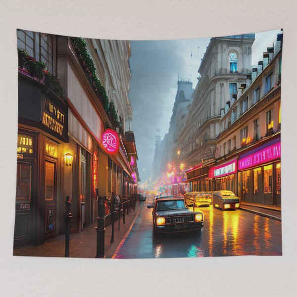 Item preview, Crawl Through the Neon-Lit Post-Apocalyptic Paris designed and sold by D3monic.