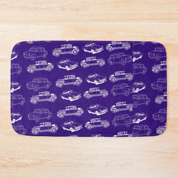 Item preview, Old Cars Collection Purple Background designed and sold by DesignMore21.