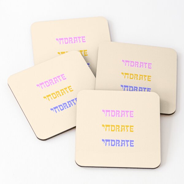 Item preview, Chai-Drate | Pink, Yellow and Blue designed and sold by MorahFish.