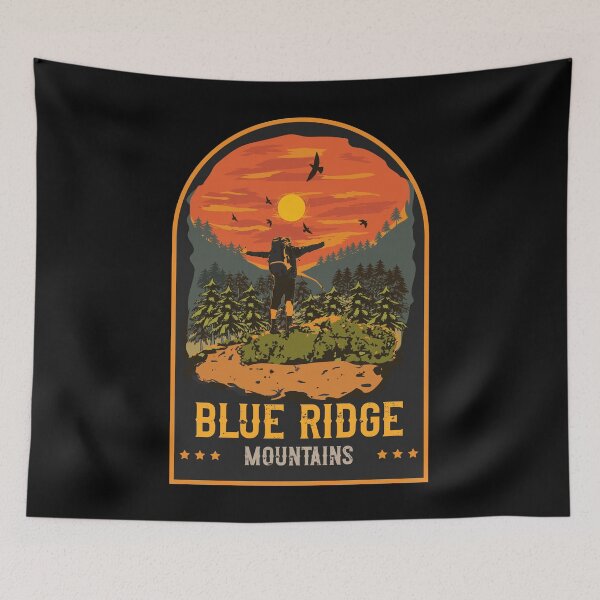 Item preview, Hiking Blue Ridge Mountains designed and sold by HomeCoquette.