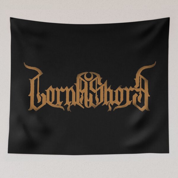 Item preview, Lorna shore logo art in gold  designed and sold by Cool-Vibez.