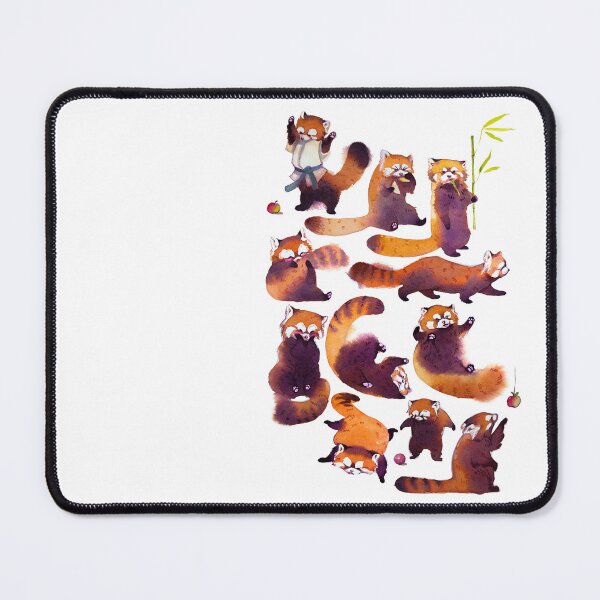 Item preview, Red Pandas family gathering designed and sold by DraconesStudio.