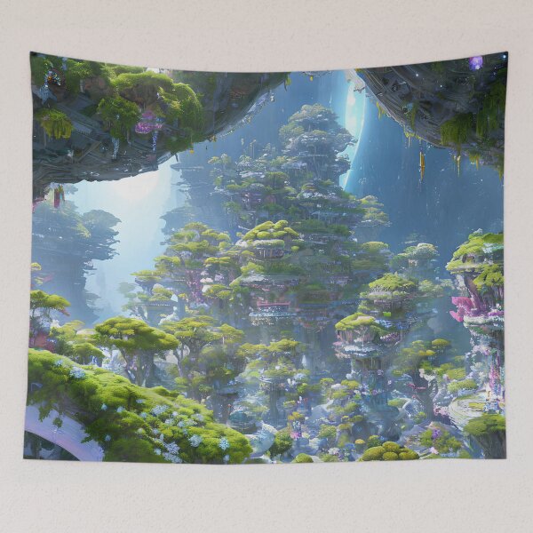 Item preview, Discover the Beauty of a Human Colony on an Unknown Planet designed and sold by D3monic.