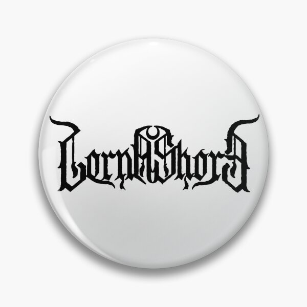 Item preview, Lorna shore logo art in black designed and sold by Cool-Vibez.