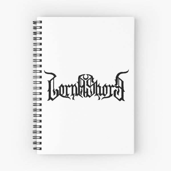 Item preview, Lorna shore logo art in black designed and sold by Cool-Vibez.