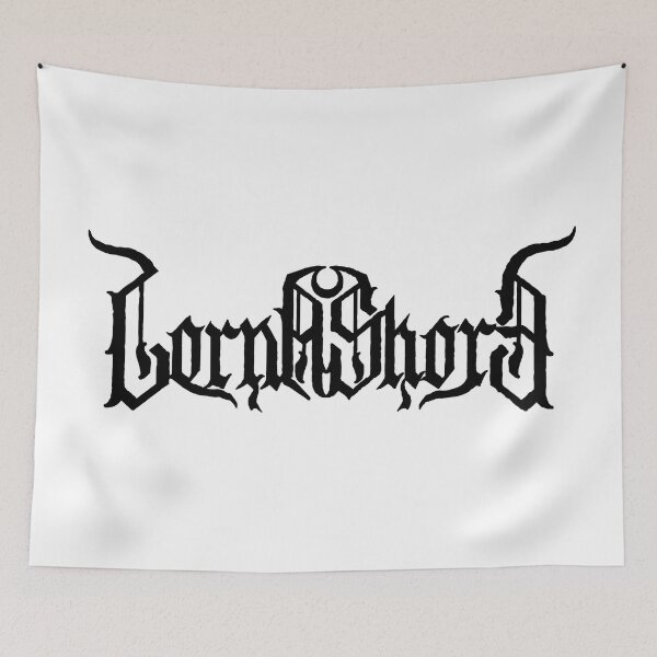 Item preview, Lorna shore logo art in black designed and sold by Cool-Vibez.