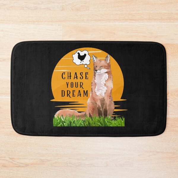 Item preview, Fox Chase your dream Sunset designed and sold by FreeMind-Design.