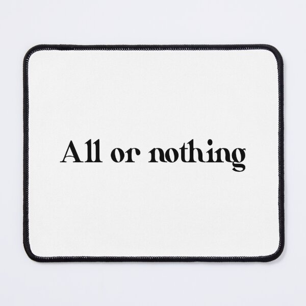 Item preview, All or Nothing III (black) designed and sold by didijuca.